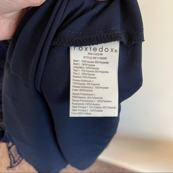 NWT Foxiedox Josefine Lace & Clip Dot Midi Dress - Picture 6 of 7